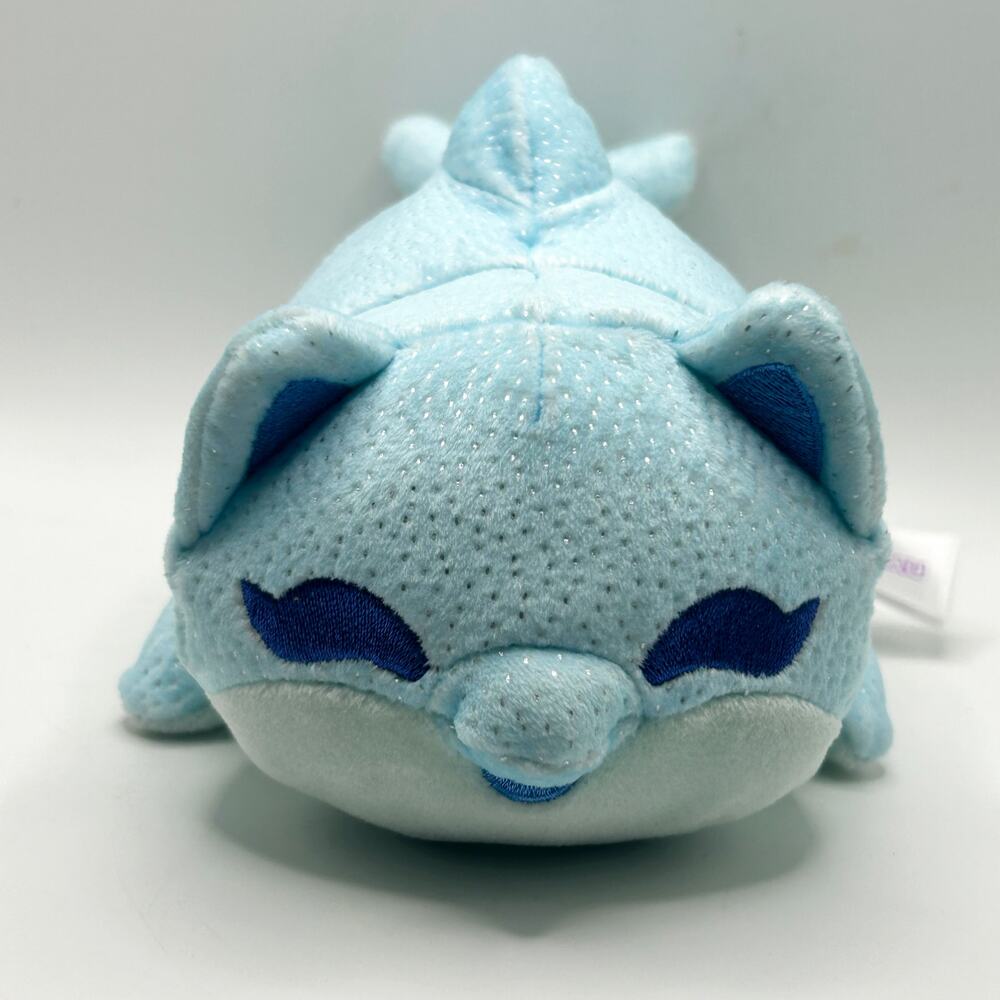 Aphmau Meemeows Under The Sea mystery plush Litter Dolphin Cat Plush EUC